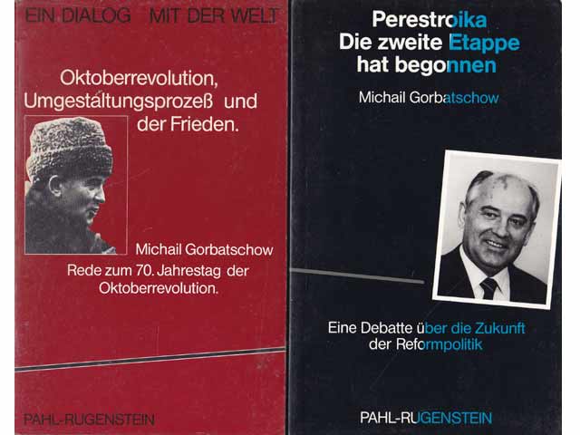 Konvolut "UdSSR Ökonomische Entwicklung 1980 bis 1990". 6 Titel. 