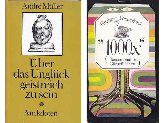 Konvolut "Aphorismen, Geflügelte Worte, Spruchweisheiten, Epigramme". 12 Titel. 