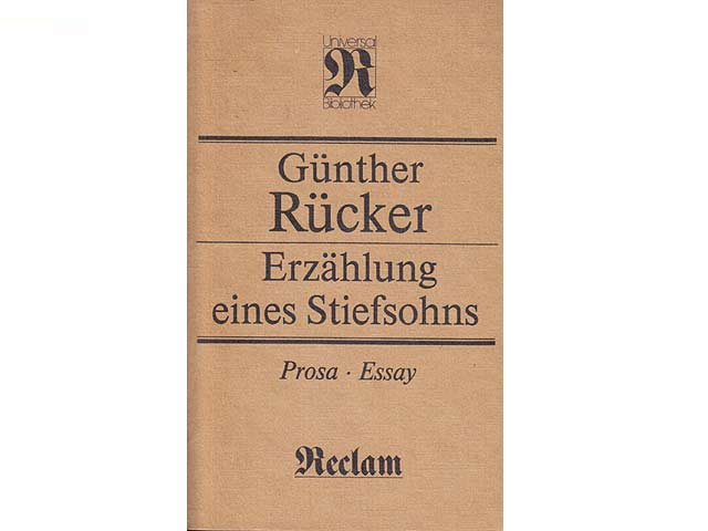 Konvolut "Günther Rücker". 4 Titel. 