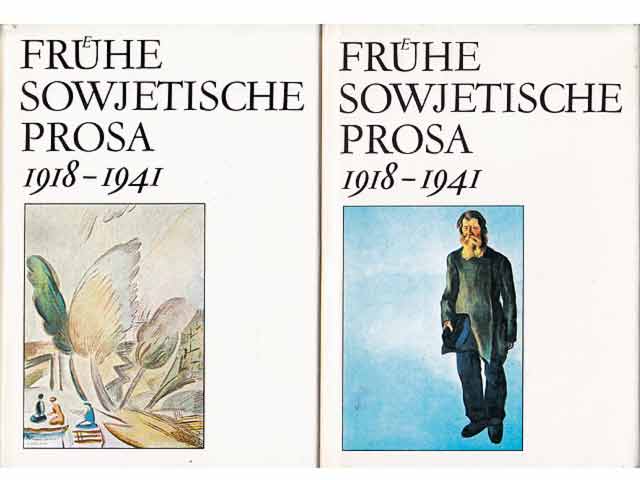 Büchersammlung "Frühe sowjetische Prosa". 2 Titel. 