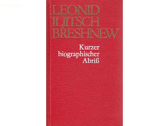 Konvolut "L. I. Breshnew". 12 Titel. 