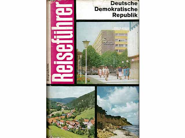 Büchersammlung "Reiseführer DDR/sozialistische Länder". 6 Titel. 