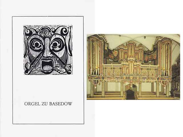 Orgel zu Basedow (in Folienumschlag).