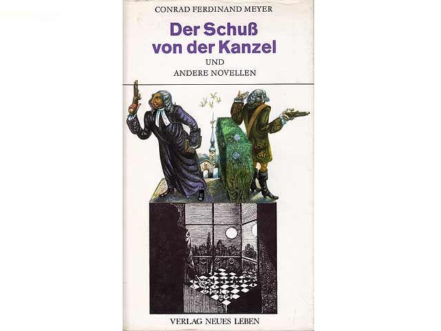 Büchersammlung "Conrad Ferdinand Meyer". 10 Titel. 