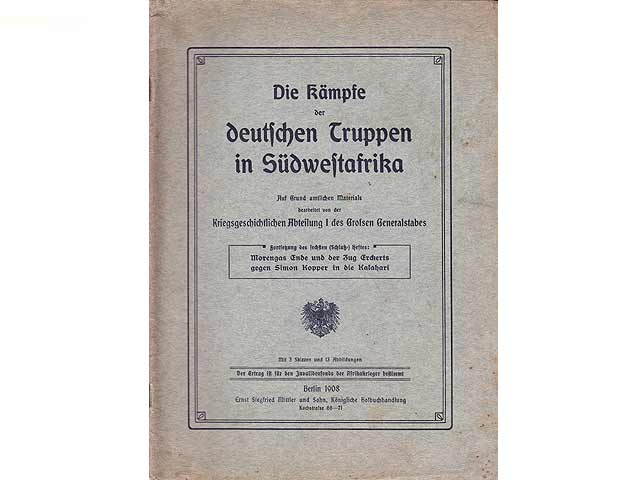 Konvolut „Menschenrechte, Kolonialismus, Hottentottenkrieg“. 7 Titel. 