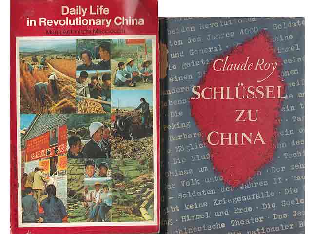 Konvolut „China“. 8 Titel. 