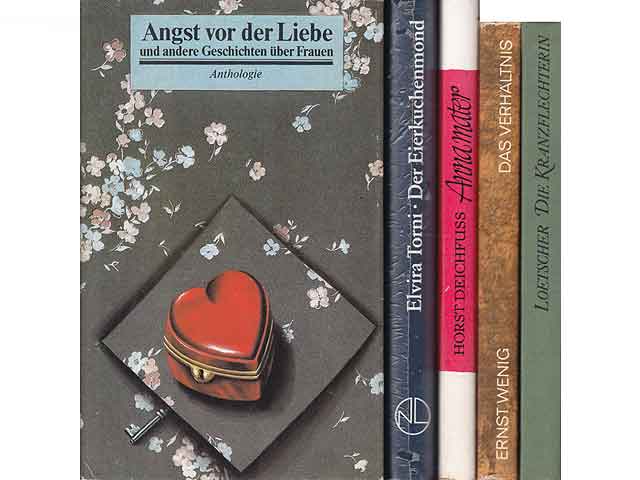 Büchersammlung „Geschichten über Frauen“. 5 Titel. 