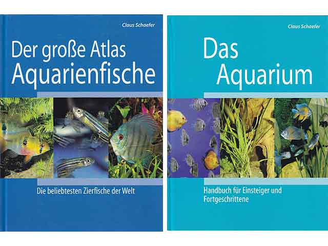 Büchersammlung "Aquarienkunde". 6 Titel. 