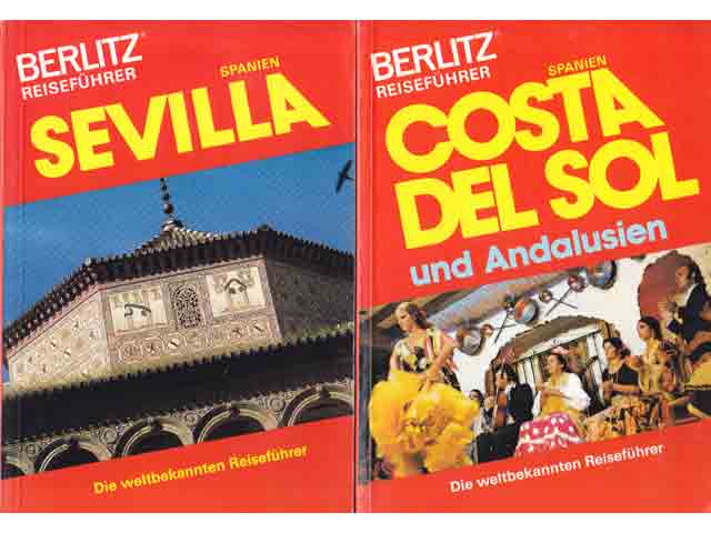 2 Berlitz Reiseführer Spanien. 