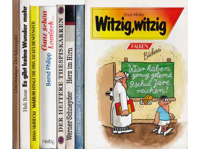 Konvolut „Humorvolles, Anekdoten“. 14 Titel. 
