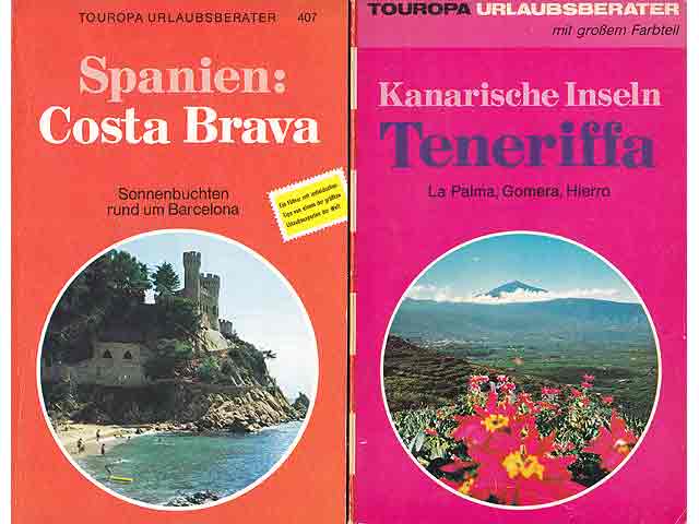 Konvolut „Urlaub in Spanien“. 7 Titel. 