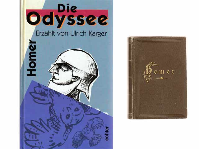 Die Odyssee. Homer. Eine Nacherzählung von Ulrich Karger. Mit Illustrationen von Hans-Günter Döring