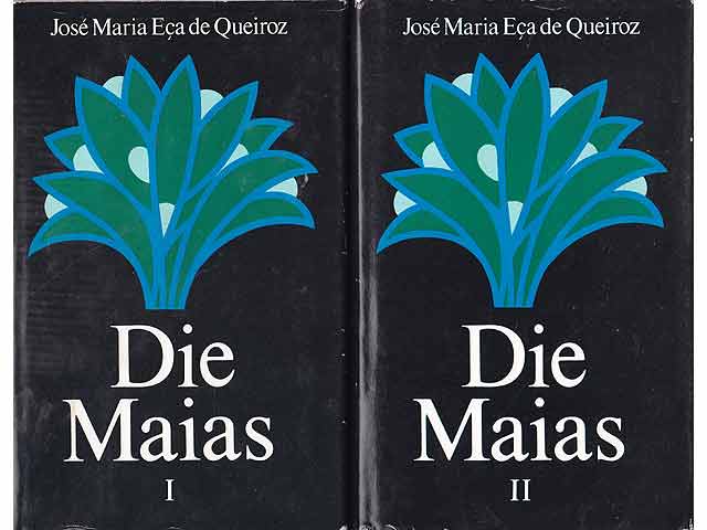 Die Maias. Deutsch von Rudolf Krügel.  Bände I und II. 1. Auflage