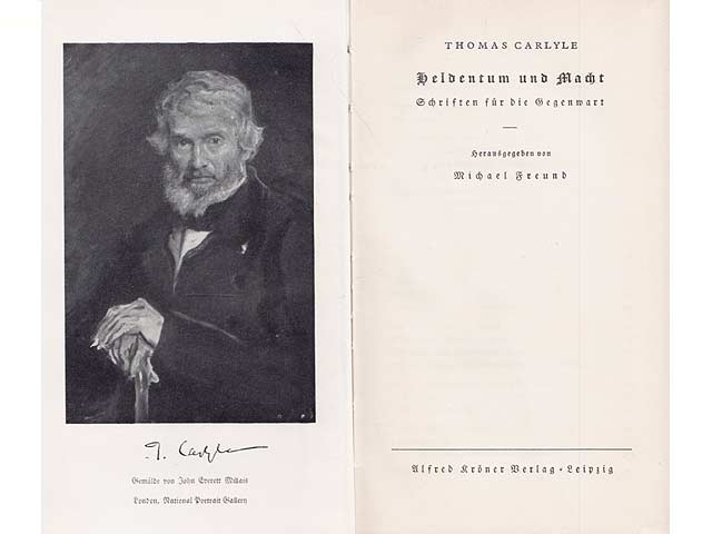 Konvolut "Thomas Carlyle". 2 Titel. 