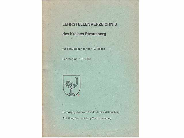 Konvolut "DDR - Ausbildungsberufe für Lehrlinge, Berufsberatung". 2 Titel. 