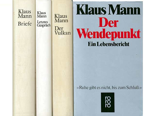 Konvolut „Klaus Mann“. 8 Titel. 