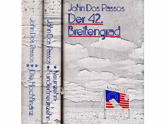 Büchersammlung "John Dos Passos". 6 Titel. 