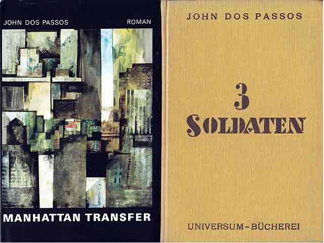 Büchersammlung "John Dos Passos". 6 Titel. 