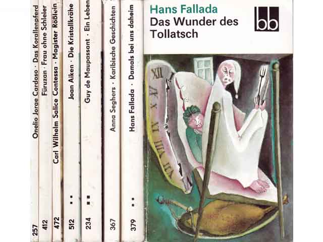 Konvolut bb-Taschenbücher. 8 Titel. 