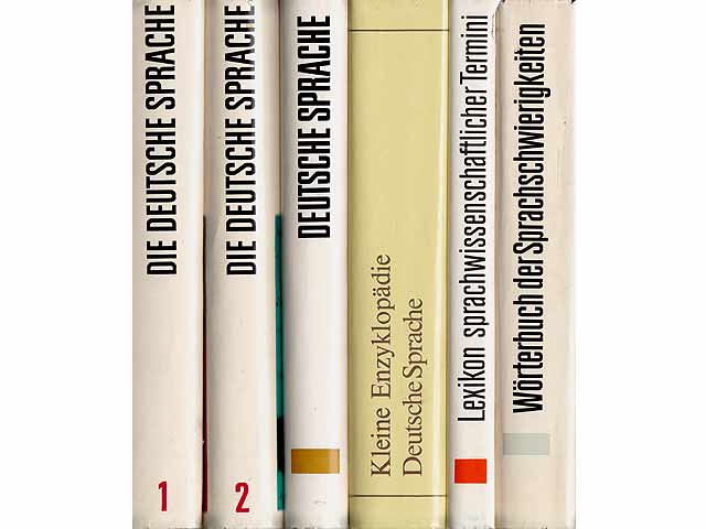 Büchersammlung "Deutsche Sprache". 8 Titel. 