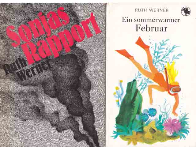 Konvolut "Ruth Werner". 8 Titel. 