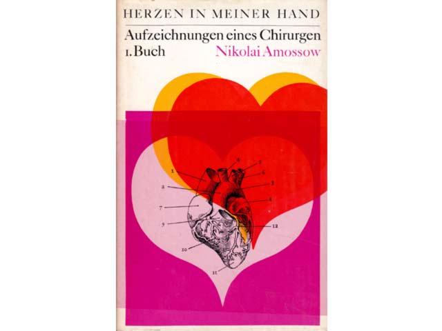 Herzen in meiner Hand. Aufzeichnungen eines Chirurgen. Erstes und Zweites  Buch. Aus dem Russischen von Nelly Drechsler. 4. bzw. 1. Auflage