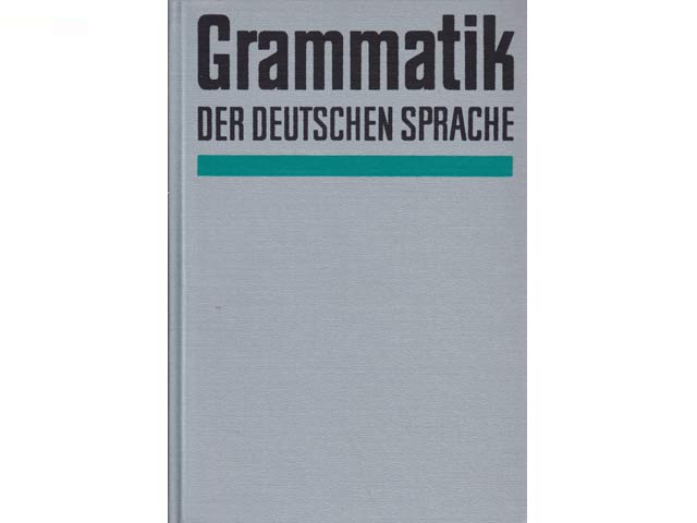 Büchersammlung "Grammatik der deutschen Sprache". 4 Titel. 