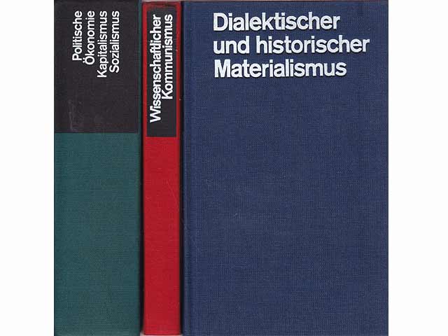 Sammlung "Lehrbücher für das marxistisch-leninistische Grundlagenstudium an Hoch- und Fachschulen der DDR". 3 Titel. 