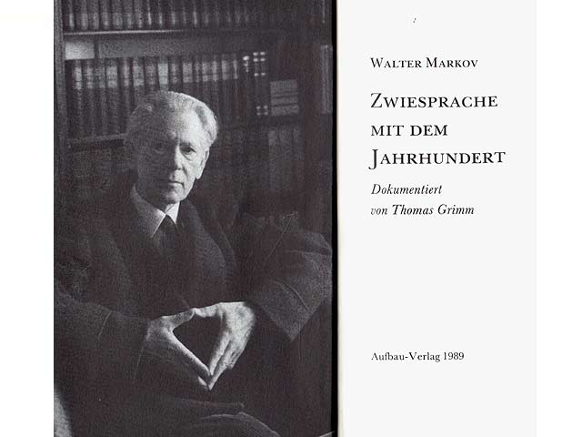 Konvolut "Walter Markov". 3 Titel. 