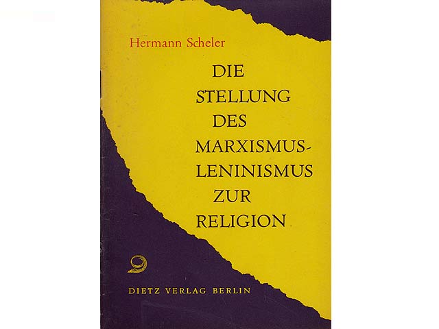 Konvolut "Marxismus, Religion und Kirche". 15 Titel. 