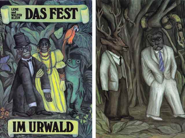 Das Fest im Urwald. Märchen, Sagen und Volkserzählungen aus Brasilien. Neu erzählt von Lene und Walter Klein. Illustrationen von Nuria Quevedo. Geschrieben für Leser von 11 Jahren an. 2. Auflage