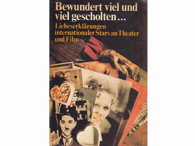 Büchersammlung "Von und über Schauspielerinnen und Schauspieler ". 4 Titel. 