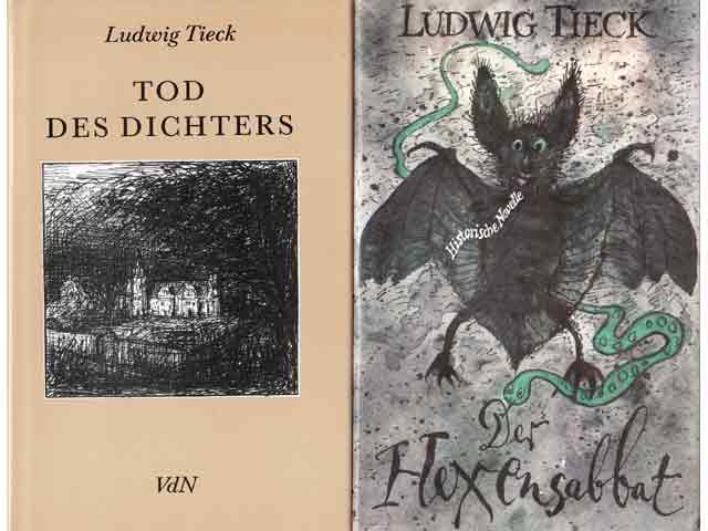 Büchersammlung "Ludwig Tieck". 9 Titel. 