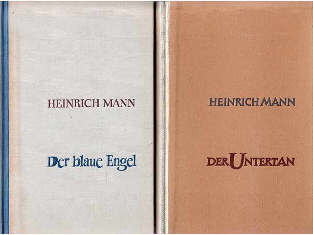 Büchersammlung "Heinrich Mann". 5 Titel. 