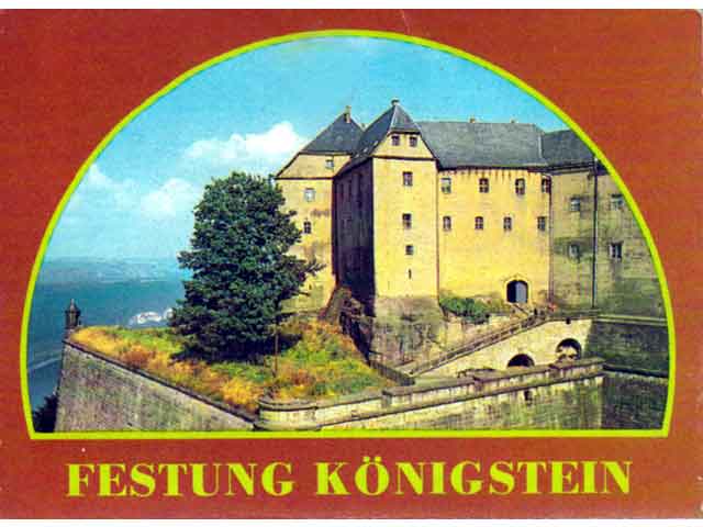 Konvolut "Sachsen. Festungen. Reiseführer. Geschichte". 8 Titel. 