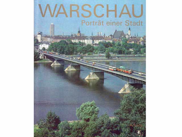 Büchersammlung "Warschau, Text-Bild-Bände“. 3 Titel. 
