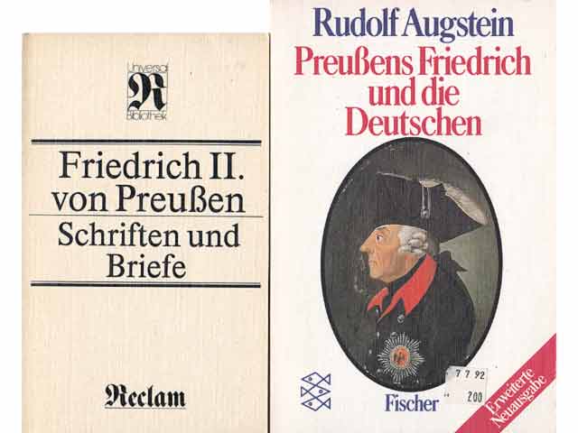 Konvolut "Friedrich II. von Preußen". 3 Titel. 