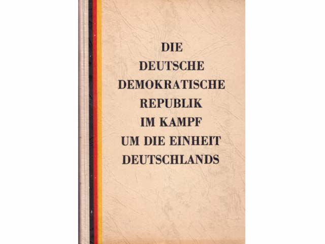 Konvolut "Friedensvertrag der Alliierten mit Deutschland; die Zeit vom Sieg der Alliierten über den Hitlerfaschismus bis Ende der 1960er Jahre". 6 Titel. 