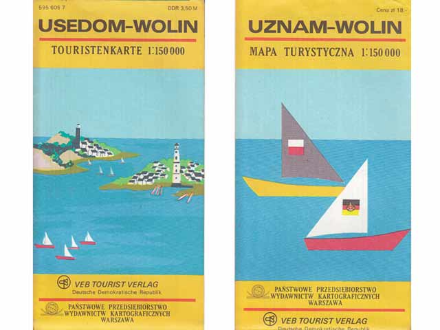 Konvolut "Insel Usedom". 4 Titel. 