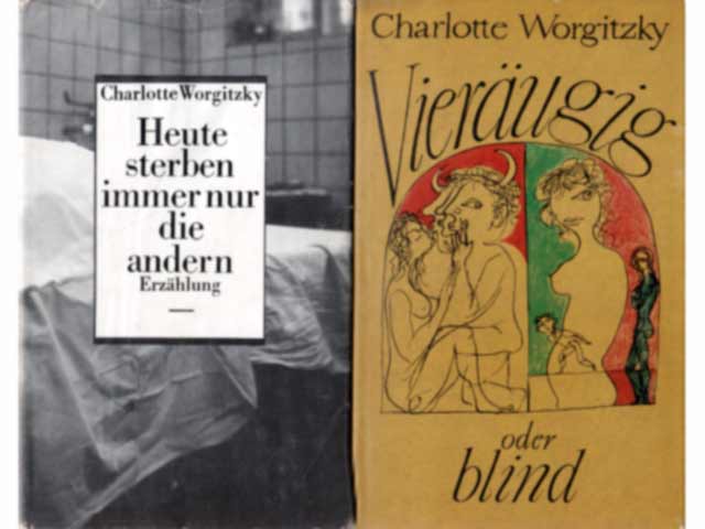 Konvolut "Charlotte Worgitzky". 4 Titel. 