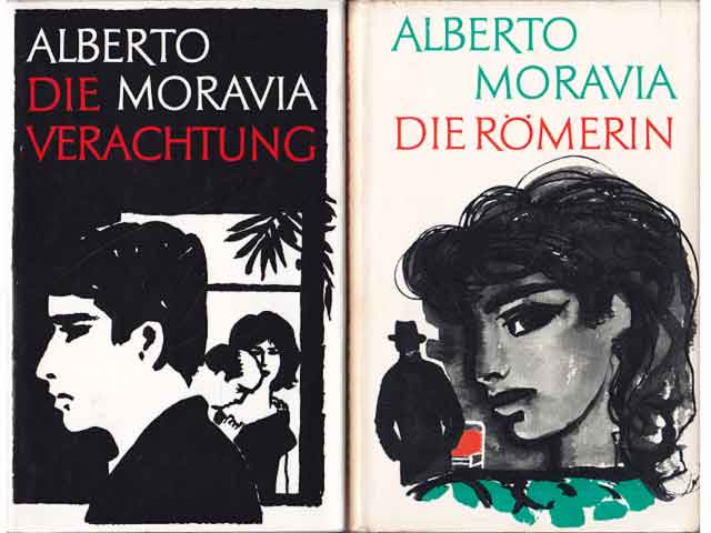 Konvolut "Alberto Moravia". 5 Titel. 