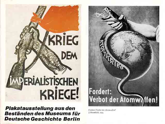 Krieg dem imperialistischen Kriege! Plakatausstellung aus den Beständen des Museums für Deutsche Geschichte Berlin. Bearbeitung: Abteilung 1917 - 1946 (Peter Möbius und Werner Rösler)