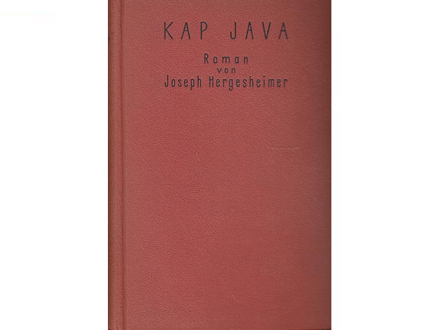 Konvolut „Joseph Hergesheimer“. 4 Titel. 
