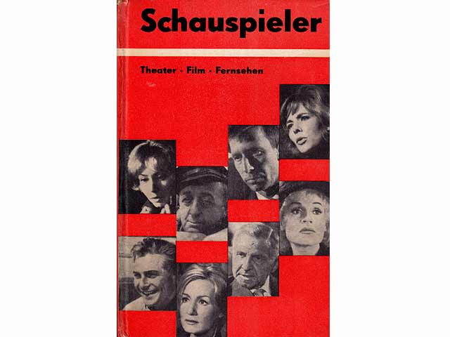 Büchersammlung " Filmschauspieler, Theaterlexika, ". 3 Titel. 