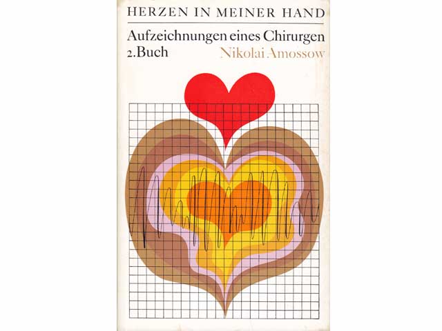 Herzen in meiner Hand. Aufzeichnungen eines Chirurgen. Erstes und Zweites  Buch. Aus dem Russischen von Nelly Drechsler. 4. bzw. 1. Auflage