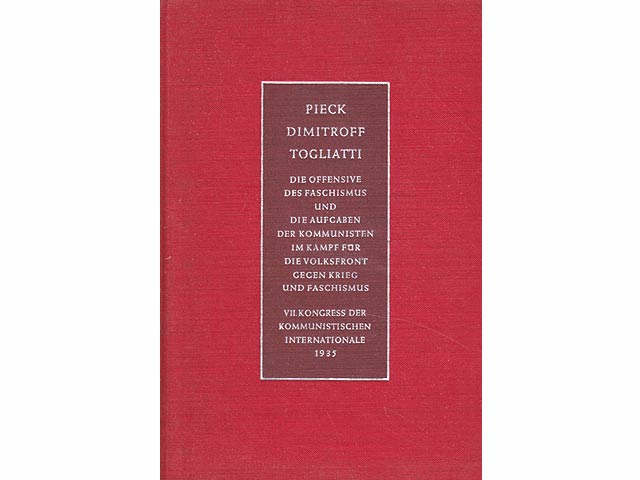 Konvolut „Zur Geschichte der Kommunistische Internationale". 6 Titel. 