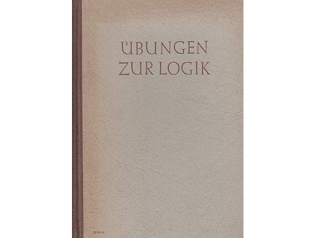 Büchersammlung "Elemenare Logik". 2 Titel. 