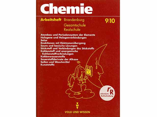 Chemie Arbeitsheft Brandenburg Gesamtschule Realschule Heft 9/10. 1. Auflage