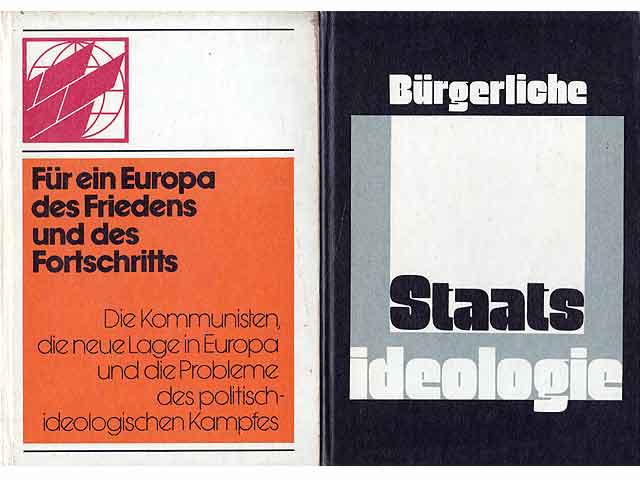 Büchersammlung "Ideologie". 4 Titel. 