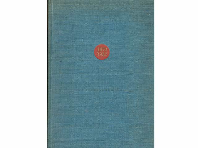 Erlebte Geschichte. 1870-1932. Von Zeitgenossen gesehen und geschildert. Erster Teil: Vom Kaiserreich zur Weimarer Republik. 1. Auflage